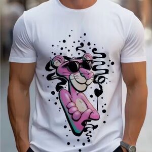 NEW Pink Panther Design Tee